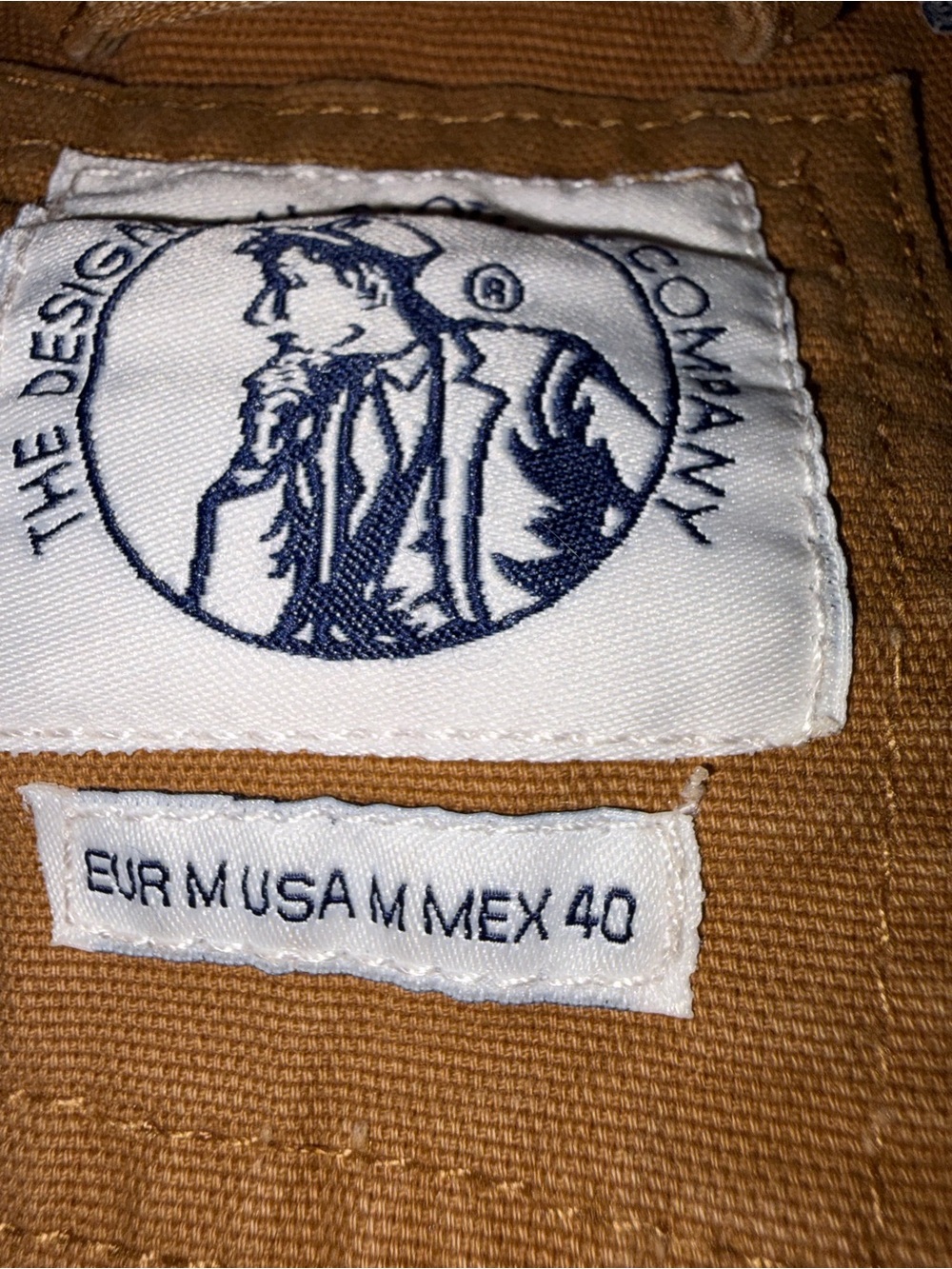 Men's Tan Workwear Bomber Jacket - Unbranded - Picture 2 of 8